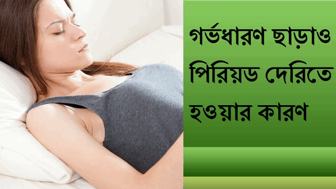গর্ভধারণ ছাড়াও অন্য যেসব কারণে দেরিতে হতে পারে নারীর পিরিয়ড