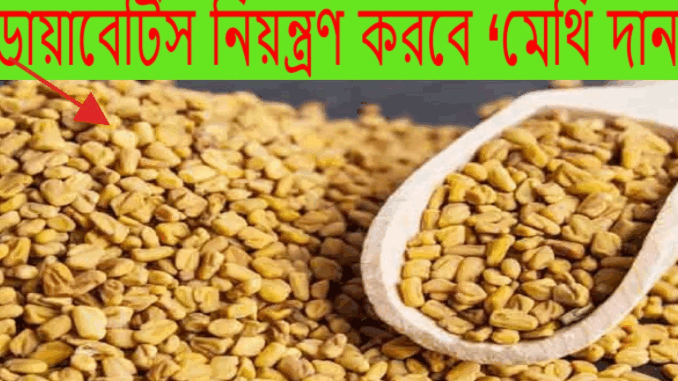 ডায়াবেটিক রোগীদের জন্য মেথি